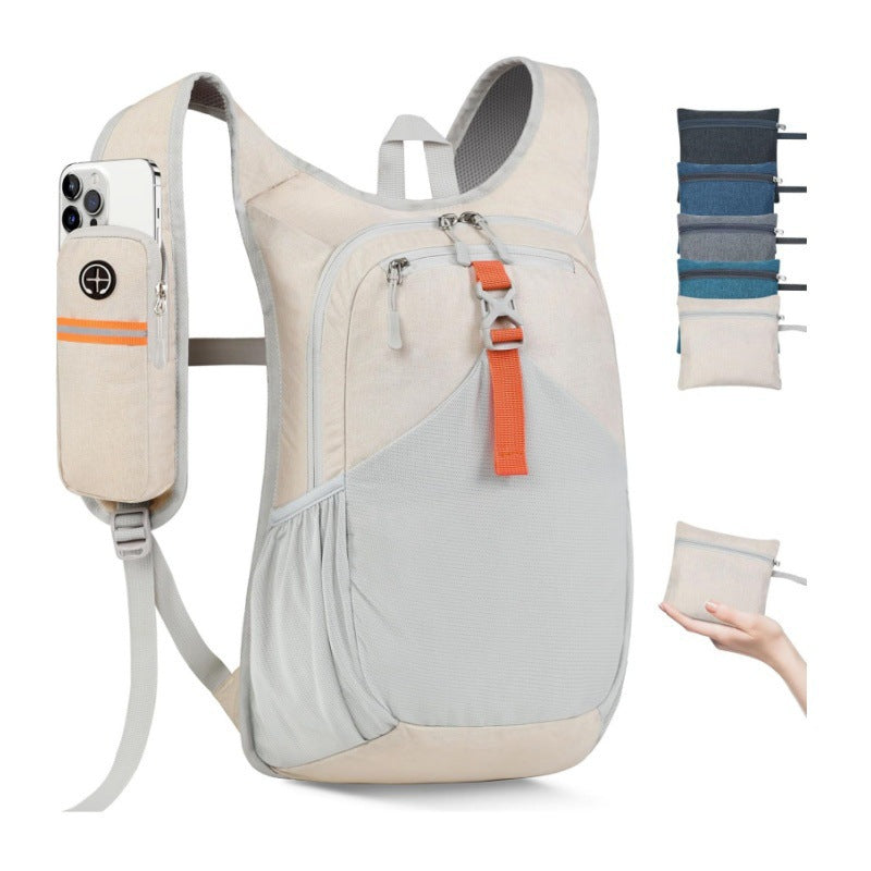 Ergonomic sling backpack with practical compartments and phone holder Bowlift