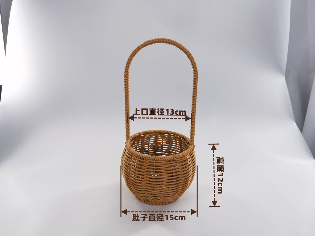 Women handmade basket-like storage basket Bowlift