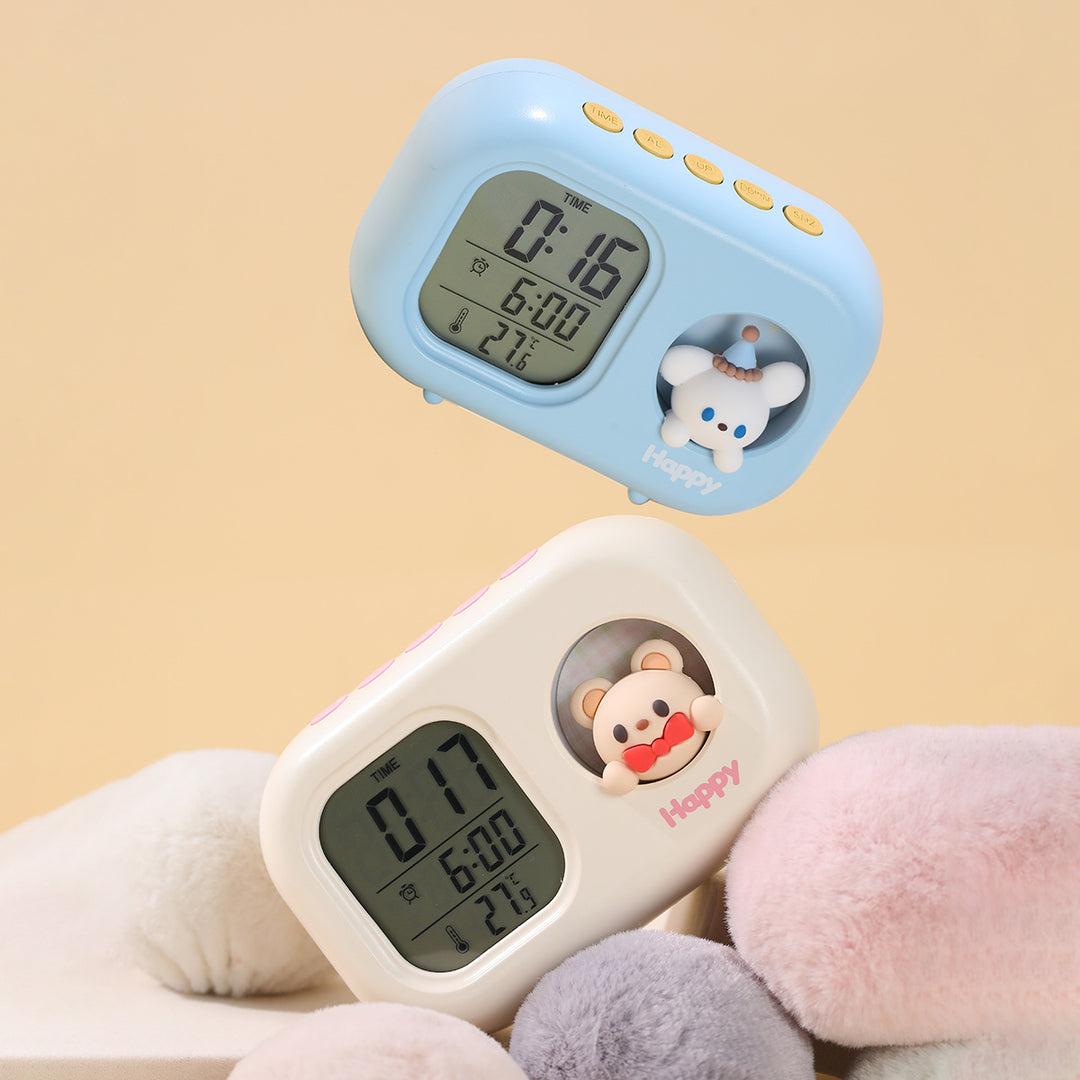 Digital Alarm Clock Bowlift