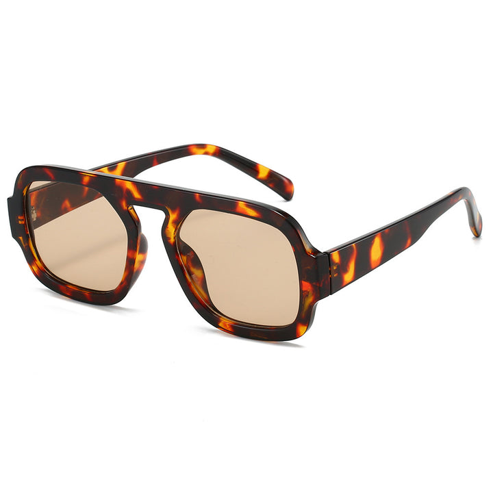 Oversized Geometric Lens Sunglasses Bowlift