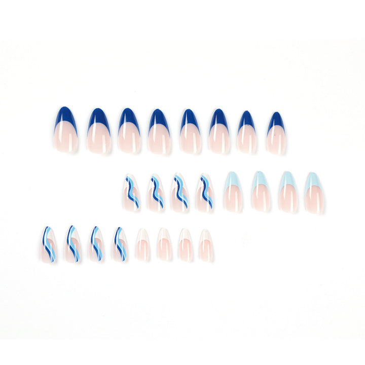 Elegant Artificial Nails with Modern Design Bowlift