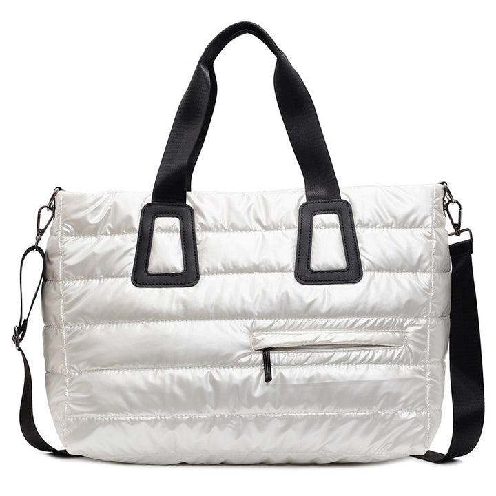 Insulated Puffer Travel Tote