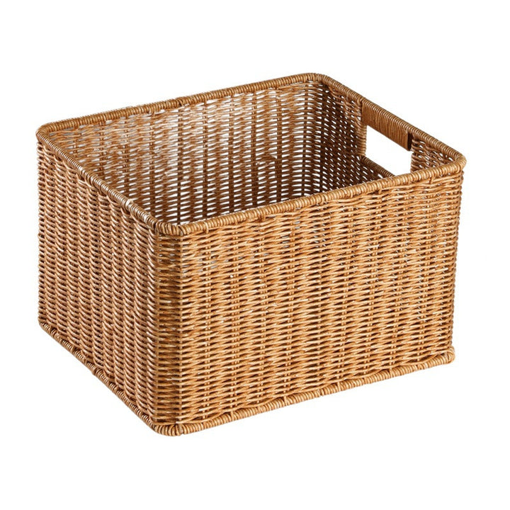 Home Storage Wicker Basket Bowlift