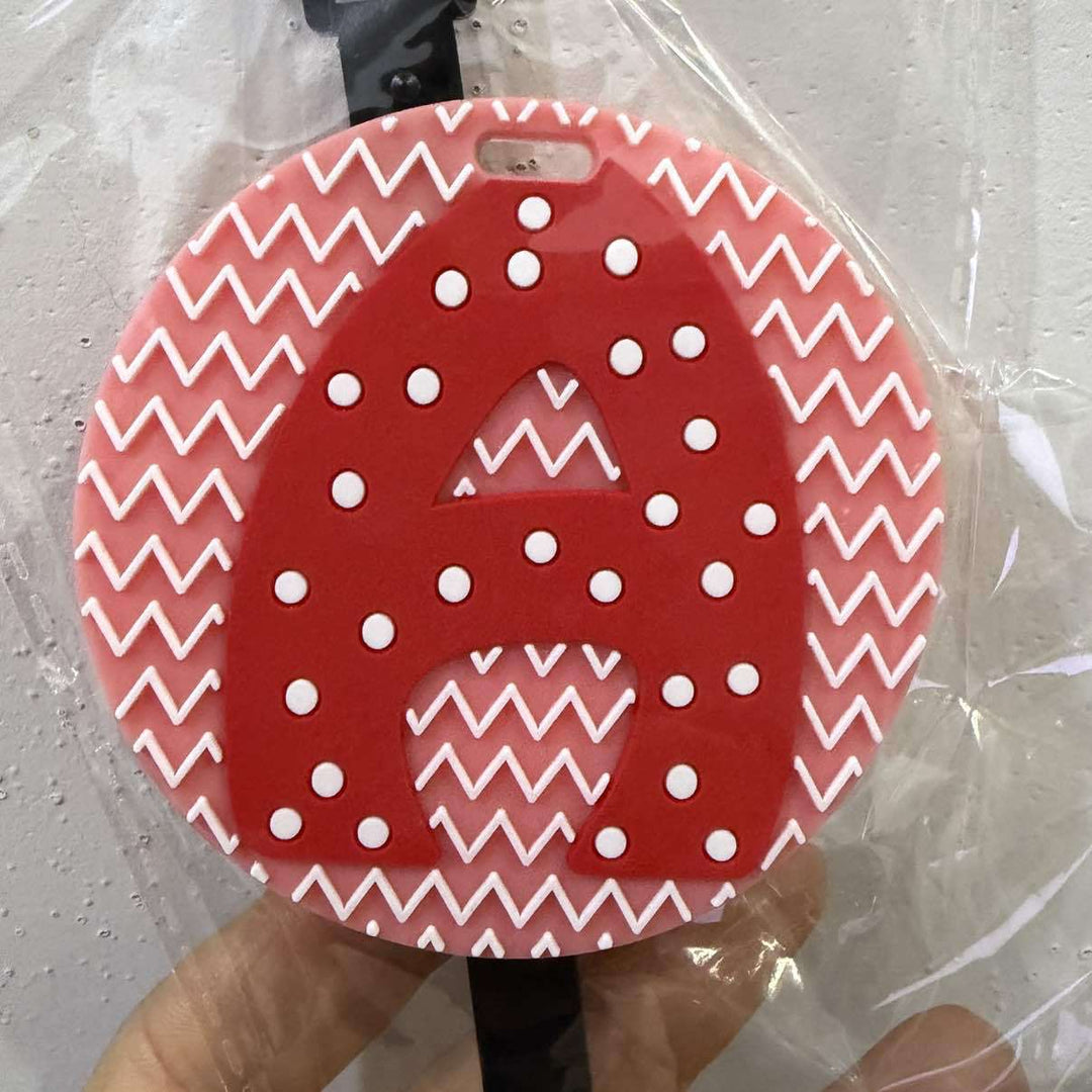 Playful Alphabet Luggage Tag Bowlift