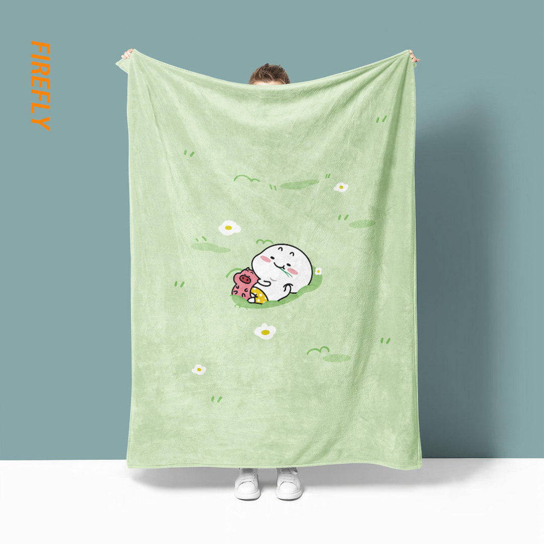 Cartoon-Themed Ultra Soft Fleece Blanket