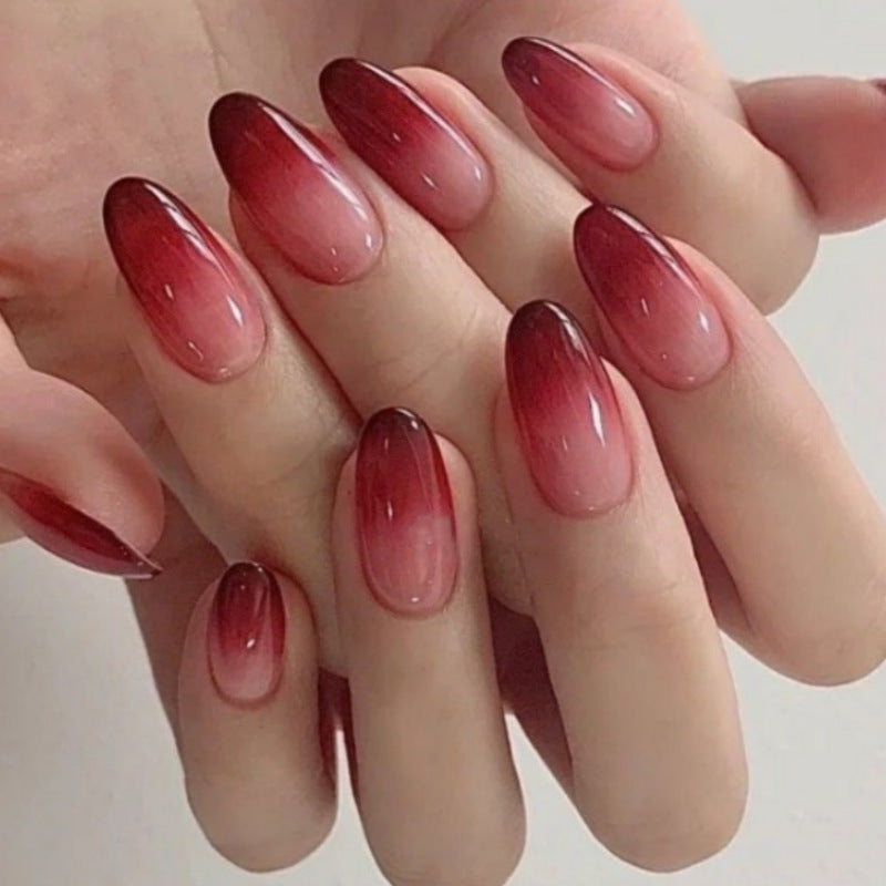 Ombre Gradient Press-On Nail Set Bowlift