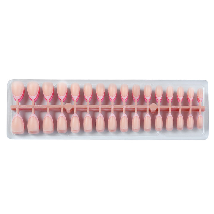 Gradient Tips Press-On Nail Set Bowlift