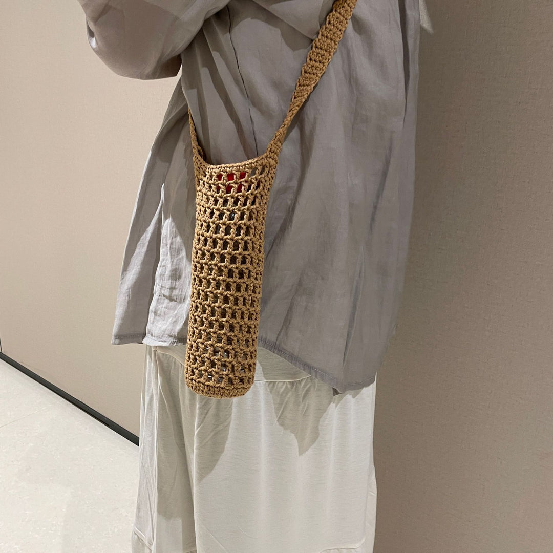 Handcrafted Bottle Crossbody Bag Bowlift