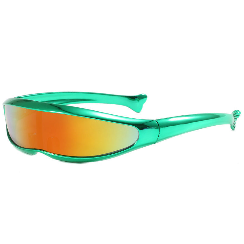 Women Sporty Sunglasses with Ergonomic Design and Mirrored Lenses Bowlift