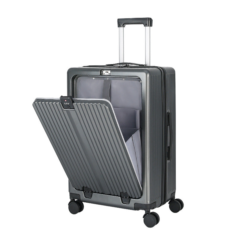 Sleek Hard-Shell Rolling Suitcase