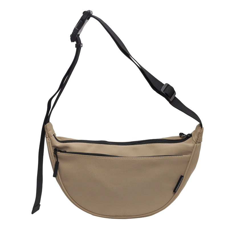 Shoulder bag with adjustable strap and multiple compartments Bowlift