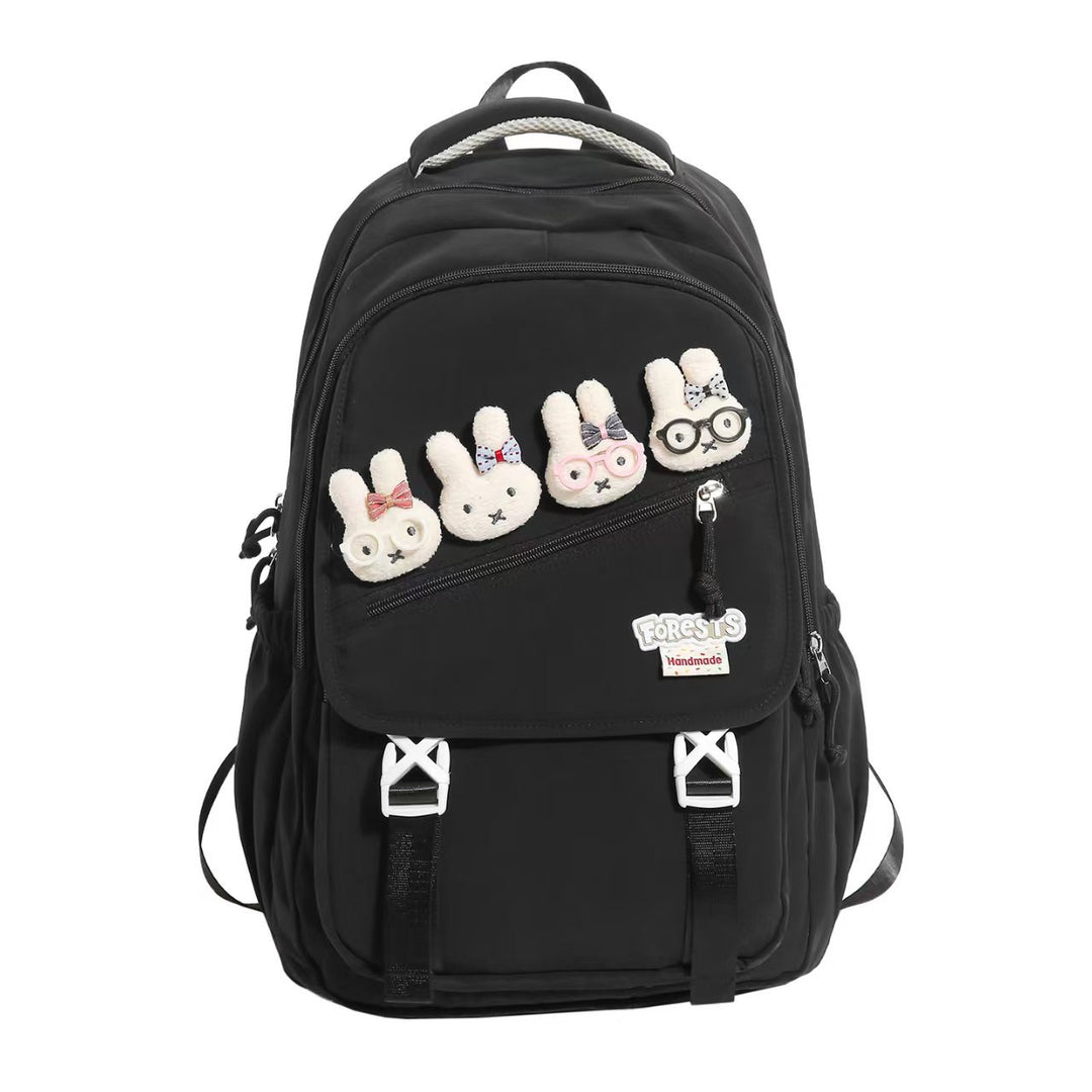 Cute Bunny Embroidered Backpack Bowlift
