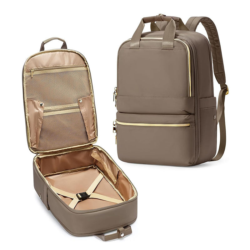 Multifunctional and Elegant Travel Suitcase Backpack Bowlift