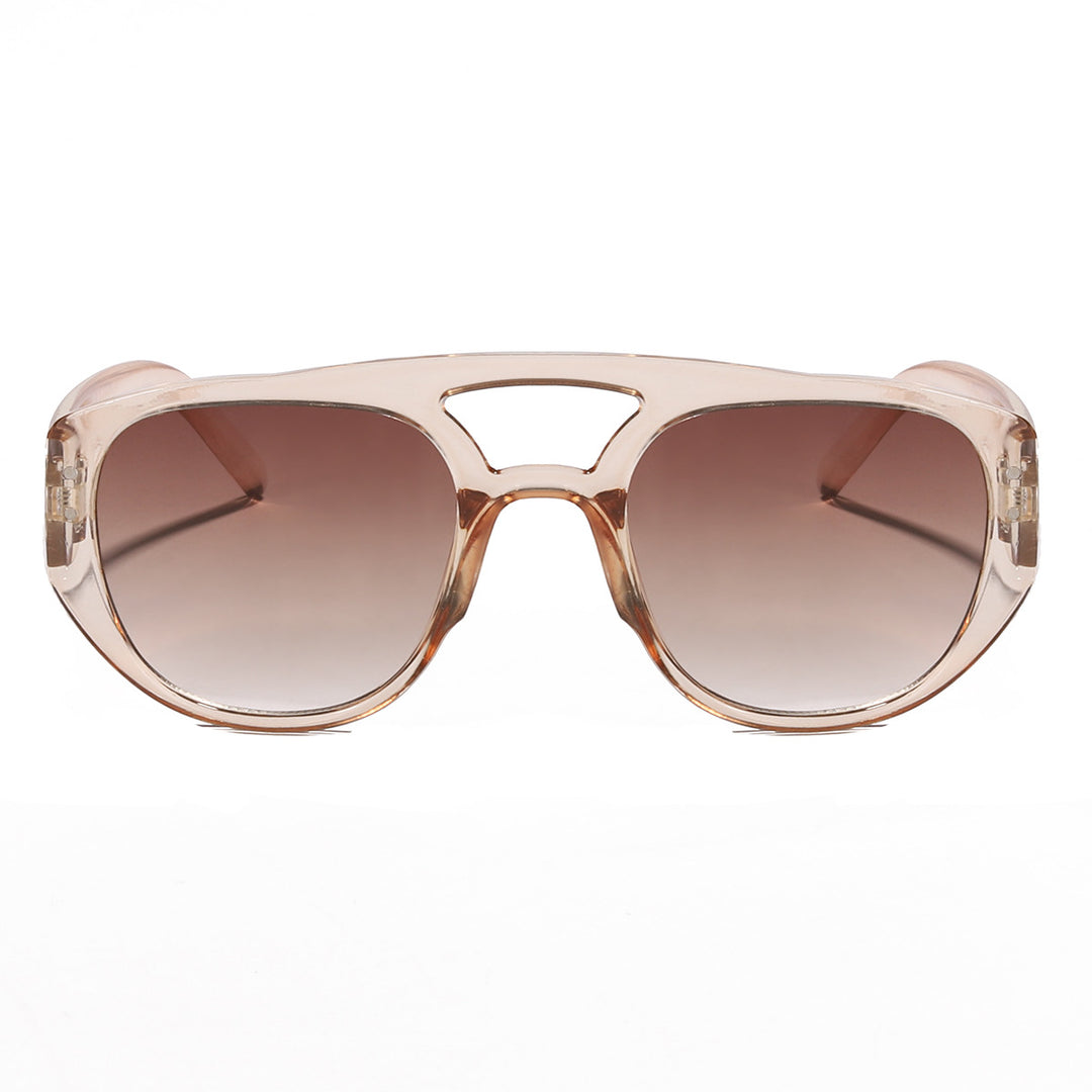 Women's oversized sunglasses with modern, textured frame Bowlift