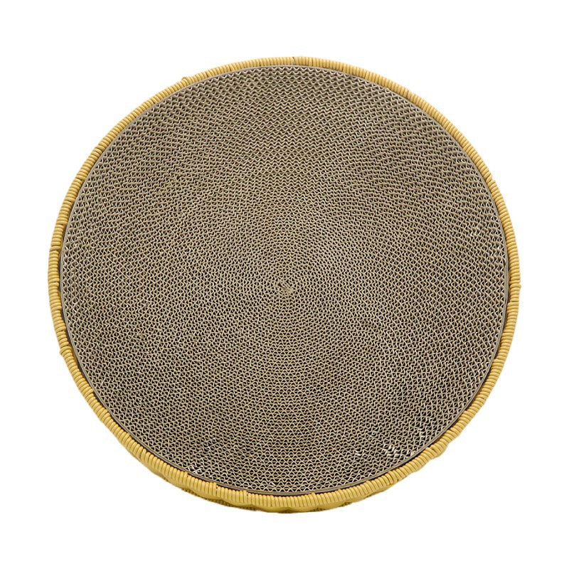 Cozy cat basket made of woven material Bowlift