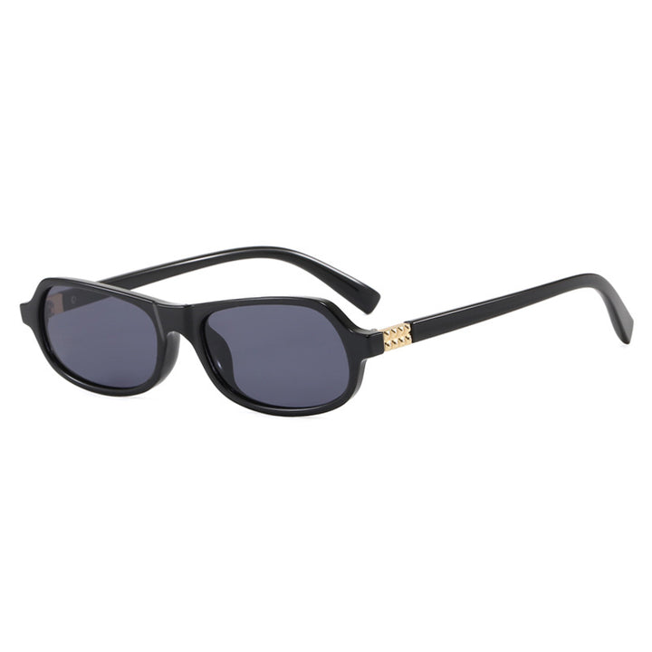 Ladies stylish fashionable sunglasses with golden accents Bowlift