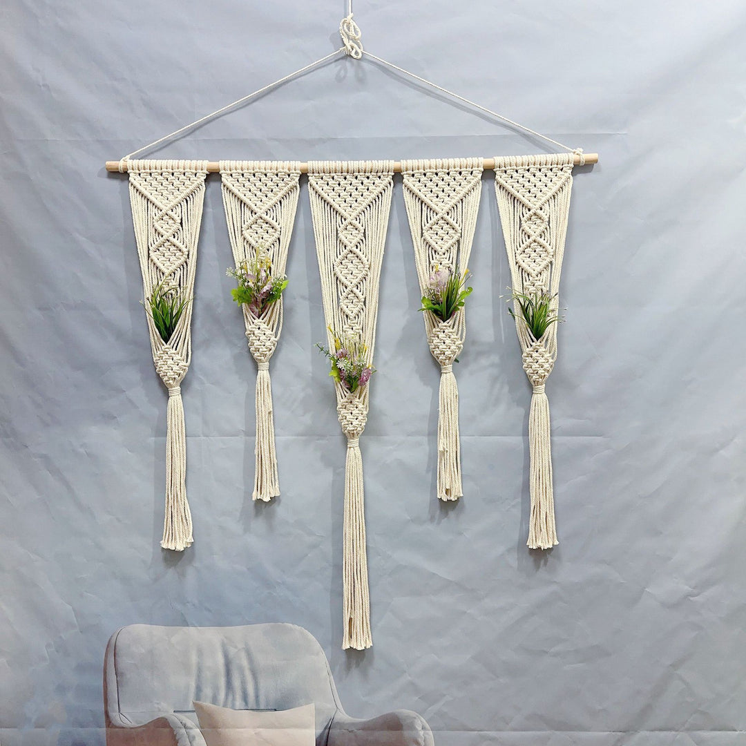 Macrame Wall Hanging Planter Bowlift