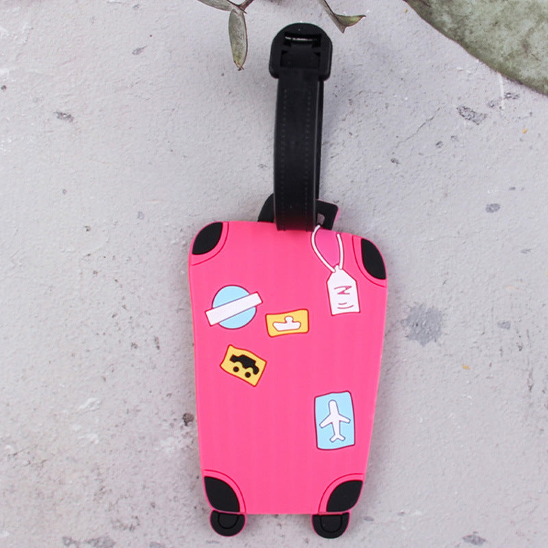 Playful Luggage Identifier Bowlift
