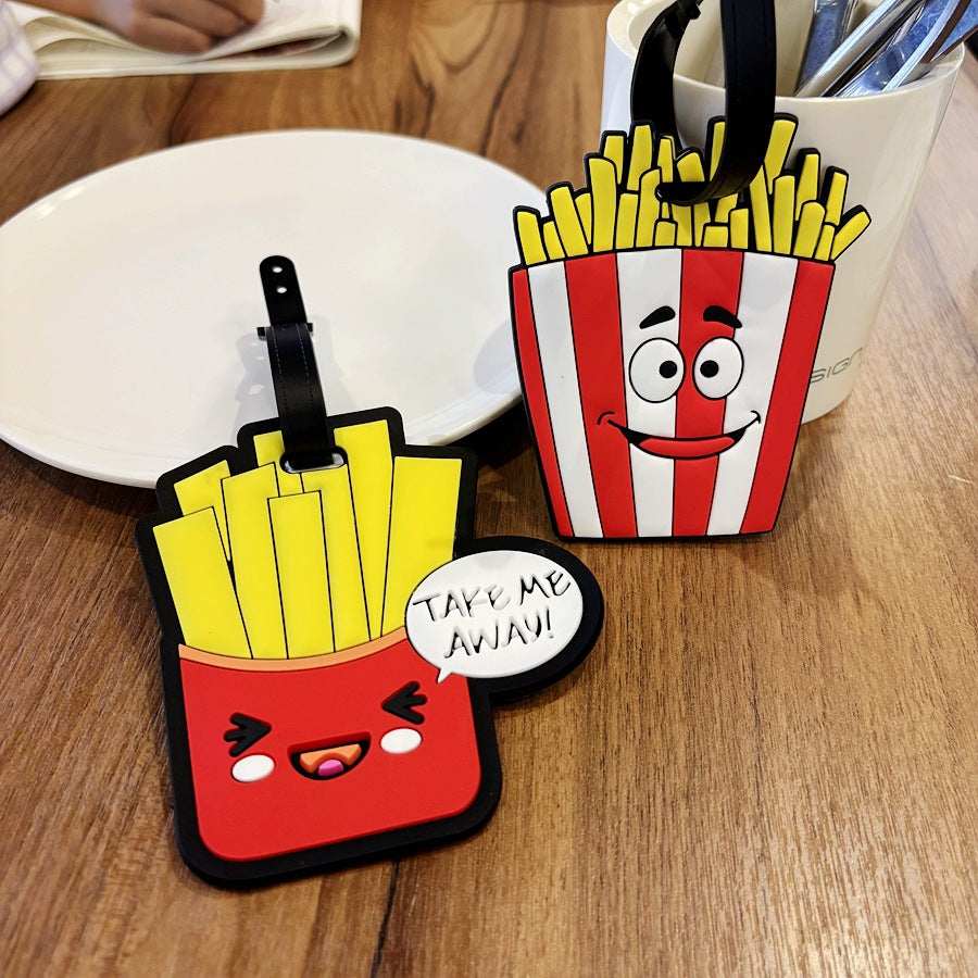 Novelty French Fries Luggage Tag Bowlift
