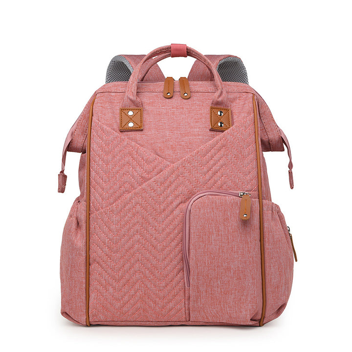 Multi-Functional Quilted Backpack Bowlift