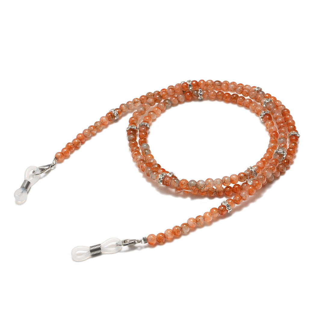Elegant Beaded Eyewear Holder Chain Bowlift