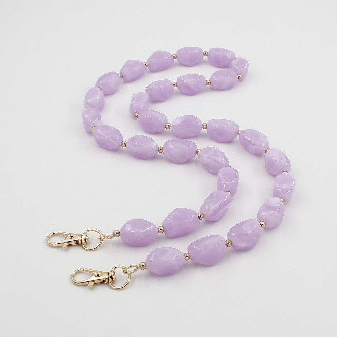 Elegant Beaded Eyewear Chain Bowlift