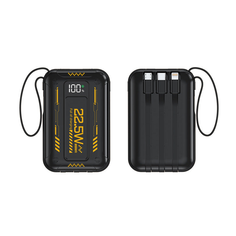 Robust power bank with ultra-modern fast charging function Bowlift