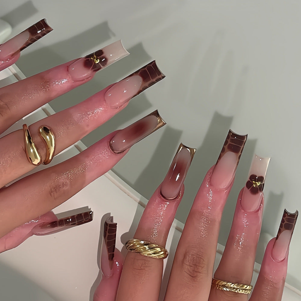 Premium Long Acrylic Nail Enhancements Bowlift