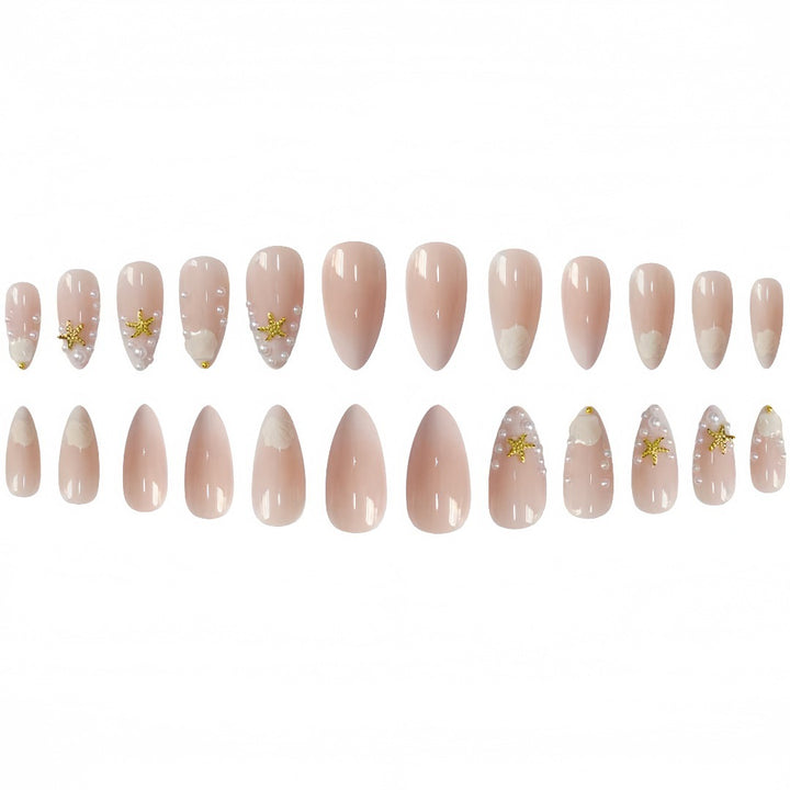 Shell-Inspired Nail Art Extensions Bowlift
