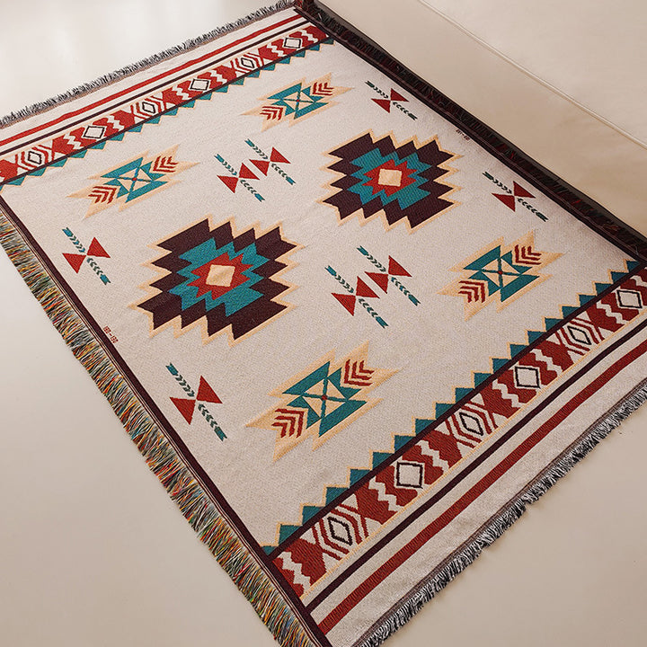 Whimsical Artistic Tapestry Throw Blanket