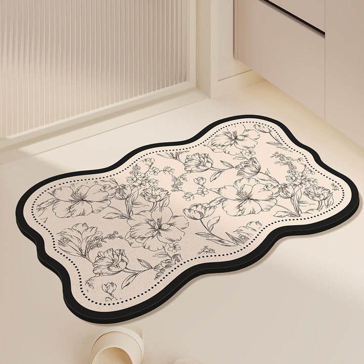 Modern Bathroom Comfort Mat Bowlift