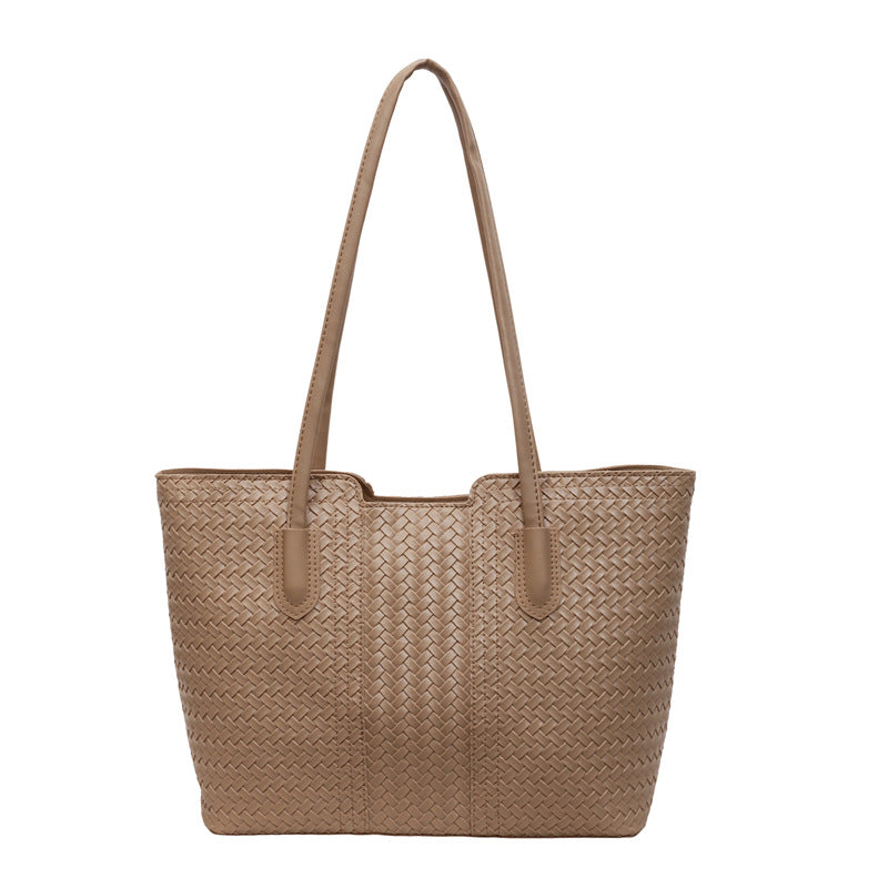 WoWoven Leather Tote Bag Bowlift