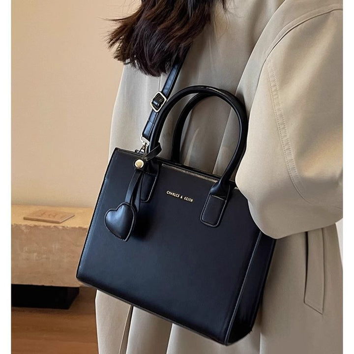 Sophisticated Leather Tote Bag Bowlift