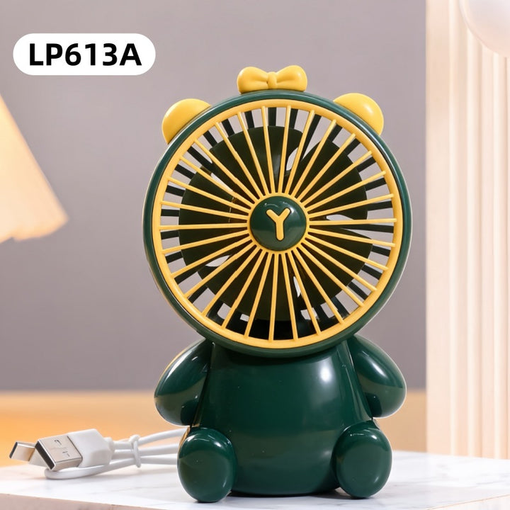 Ladies Sweet Hand Fan in Animal Design Bowlift