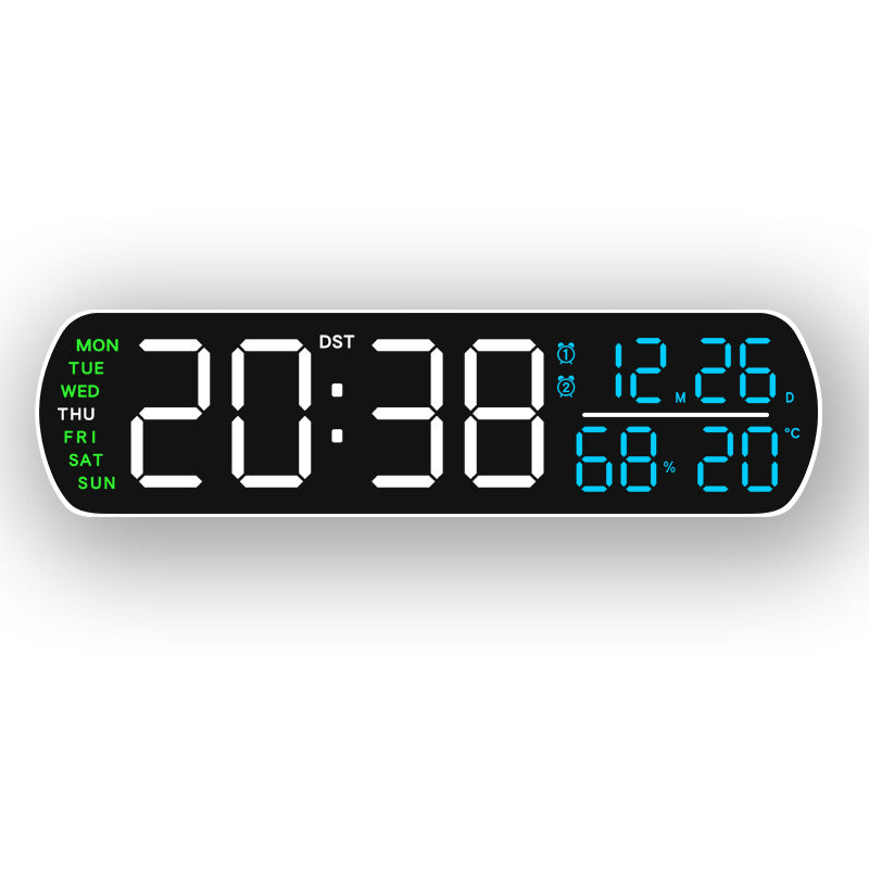 Digital multifunction alarm clock with large LED display Bowlift