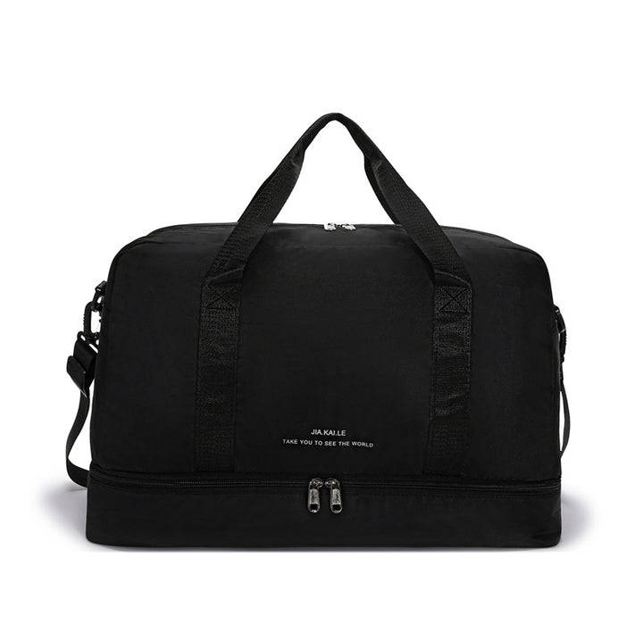 Sporty Travel Bag With Spacious Interior Compartment And Removable Shoulder Strap Bowlift