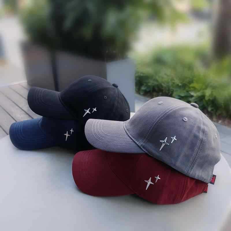 Unisex Casual Classic Washable Cap Bowlift