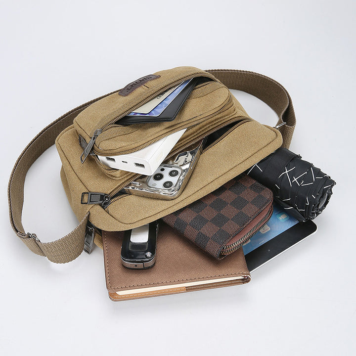 Versatile Multi-Pocket Sling Bag Bowlift