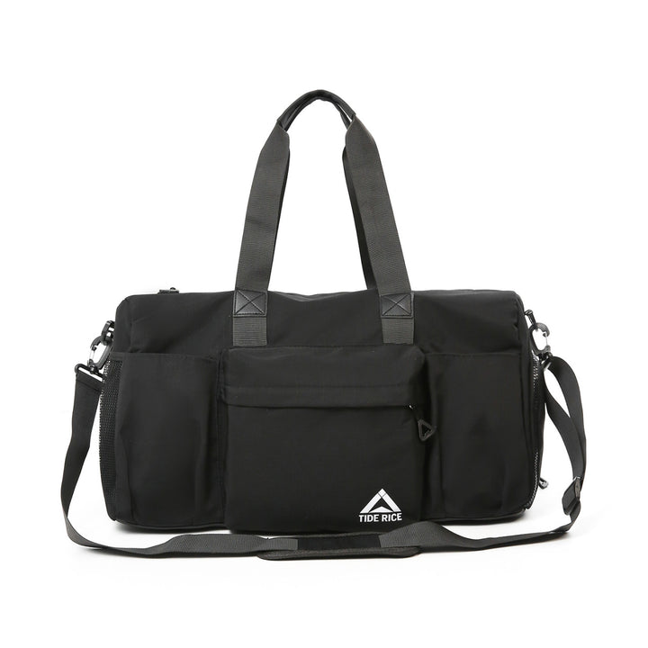 Sporty Travel Bag with Multifunctional Outer Pockets Bowlift