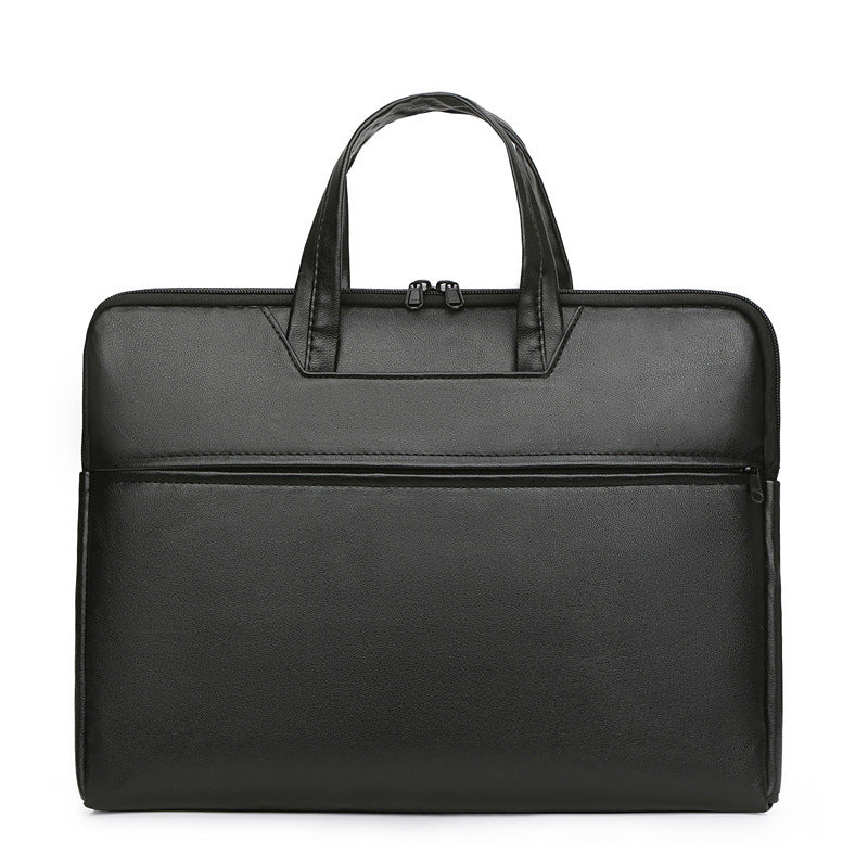 Professional Leather Document Carrier Bowlift