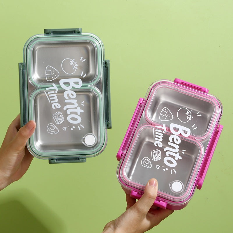 Multi-Compartment BPA-Free Bento Lunch Box with Airtight Lid