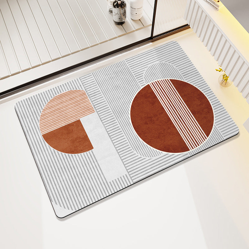 Non-Slip Modern Bath Mat Bowlift
