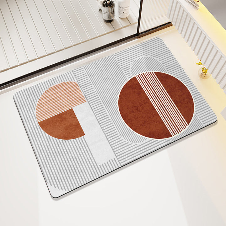 Non-Slip Modern Bath Mat Bowlift