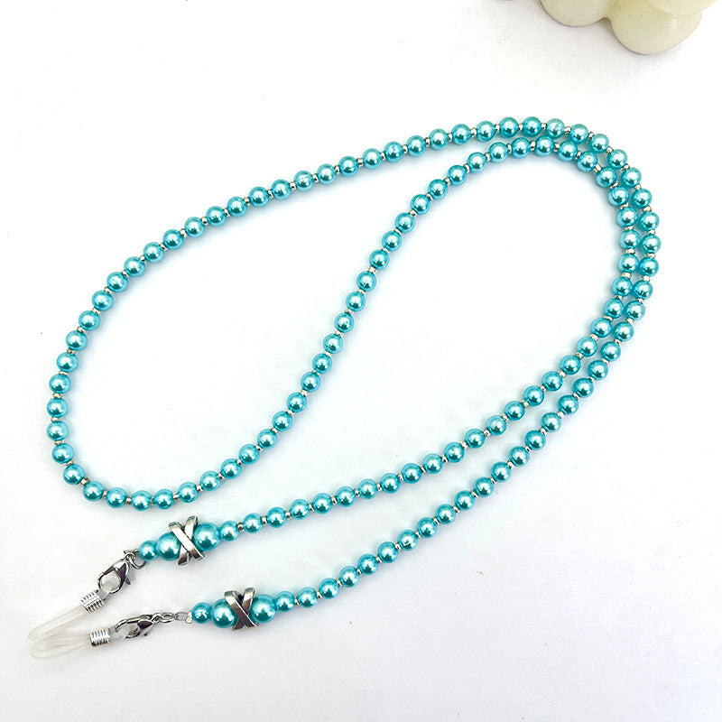 Elegant Pearl Beaded Eyewear Chain Bowlift