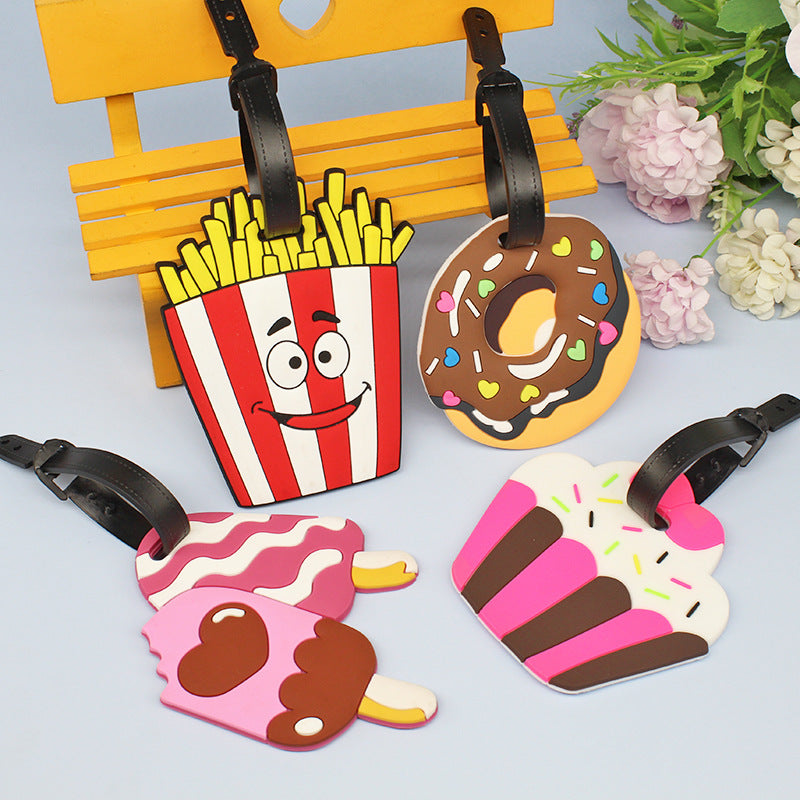 Unisex Fun Food-Themed Luggage Tag Bowlift