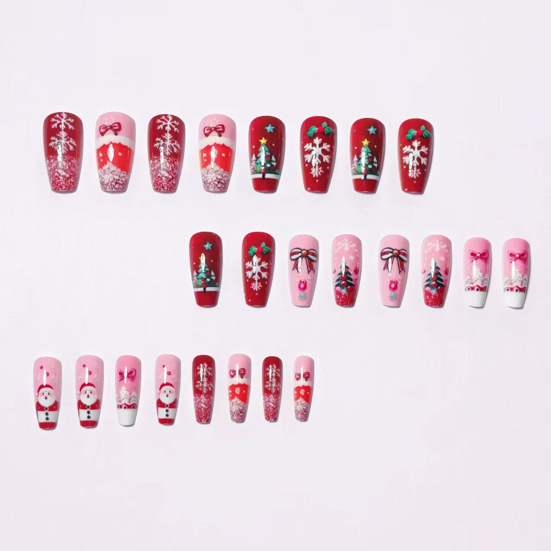 Holiday-Themed Nail Art Bowlift