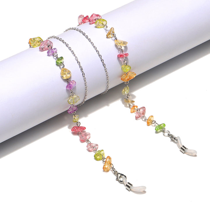 Colorful Beaded Eyewear Chain Bowlift