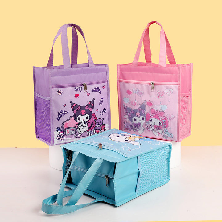 Insulated Bear-Themed Lunch Tote Bowlift