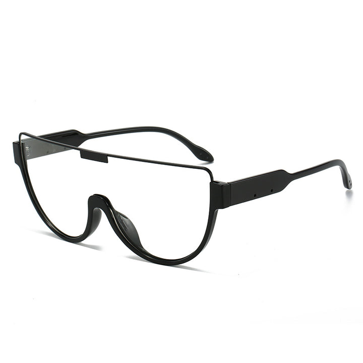 Women Fashion Sports Sunglasses in Futuristic Design Bowlift