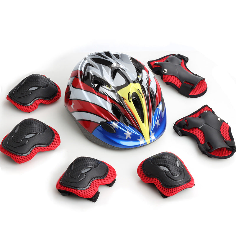Children's Multi-Protection Sports Safety Gear Set Bowlift
